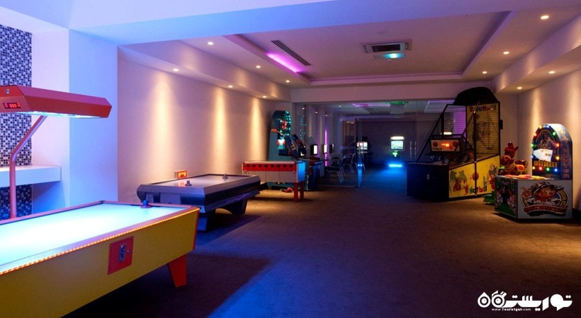 نمایی از اتاق بازی هتل